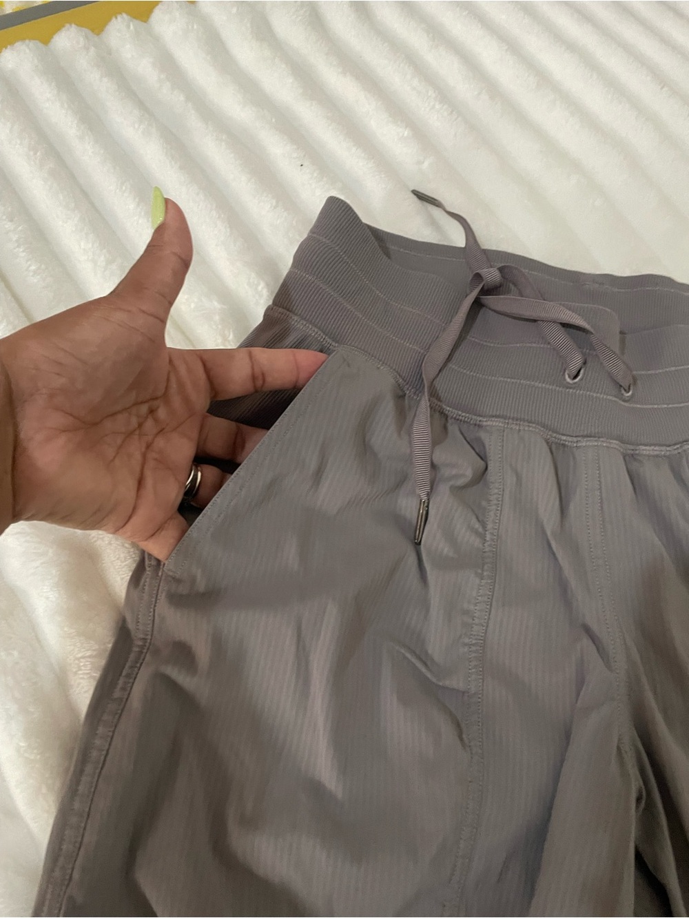 lululemon athletica Taupe Drawstring Jogger Pants - Picture 5 of 15